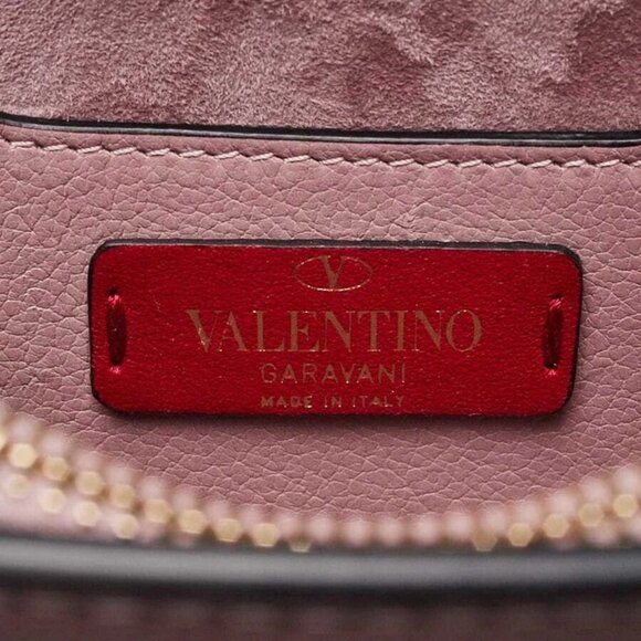 Valentino Pink Pebbled Leather No Limit Crossbody Bag - Picture 11 of 12